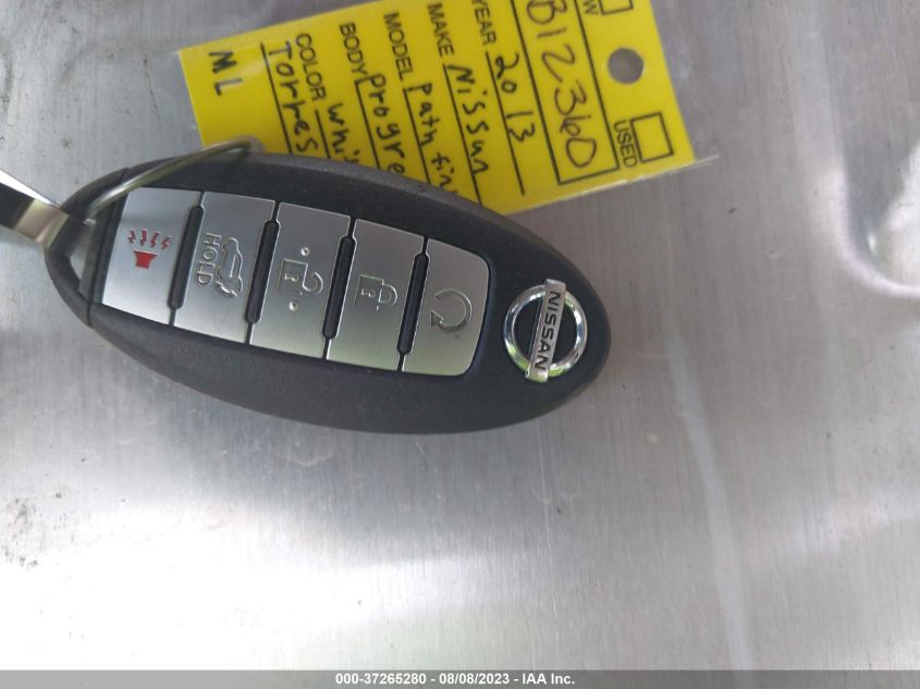 2013 NISSAN PATHFINDER PLATINUM - 5N1AR2MM3DC660102