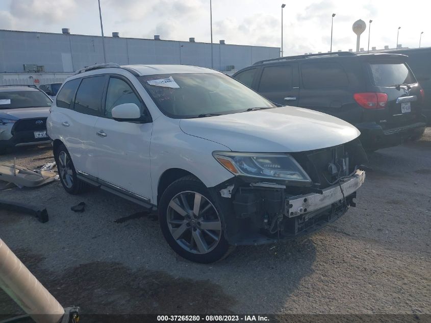 2013 NISSAN PATHFINDER PLATINUM - 5N1AR2MM3DC660102