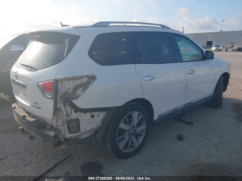 2013 NISSAN PATHFINDER PLATINUM - 5N1AR2MM3DC660102
