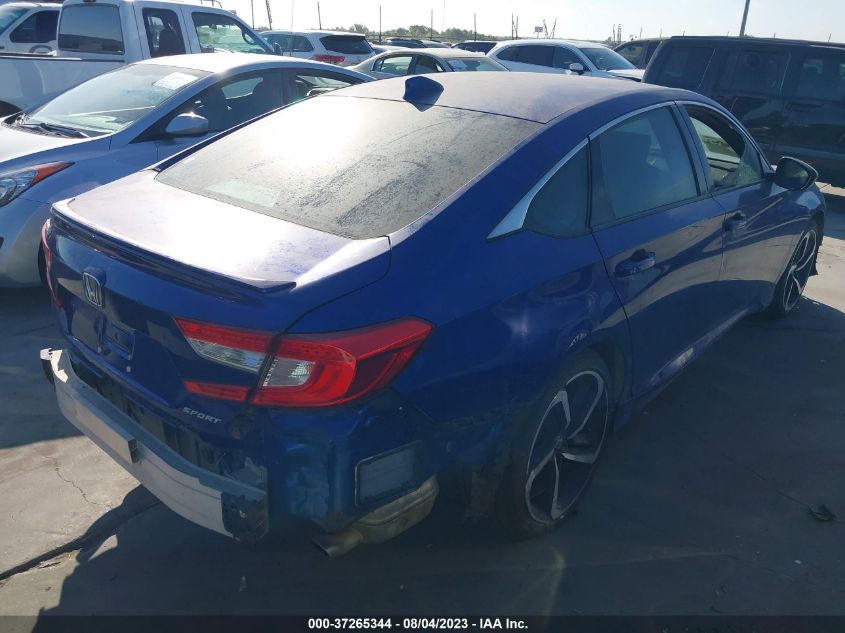 2019 HONDA ACCORD SEDAN SPORT 1.5T - 1HGCV1F34KA076020