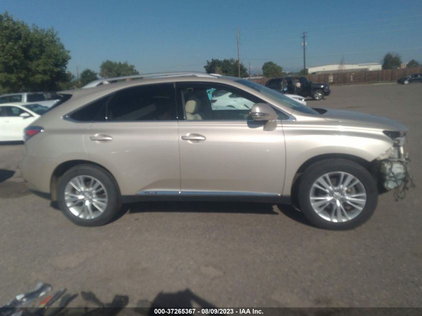 2013 LEXUS RX 450H - JTJBC1BA5D2033737