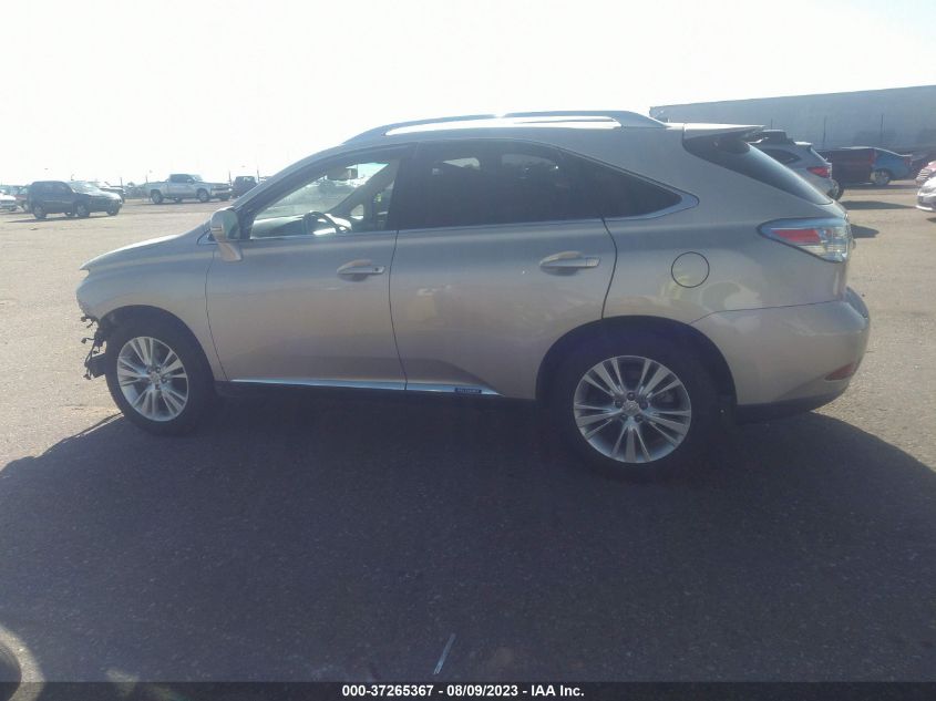 2013 LEXUS RX 450H - JTJBC1BA5D2033737