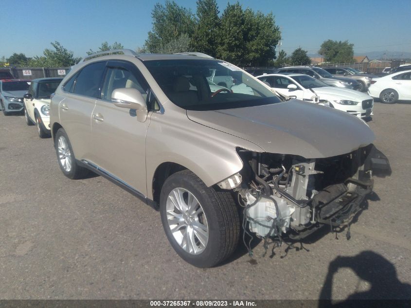 2013 LEXUS RX 450H - JTJBC1BA5D2033737