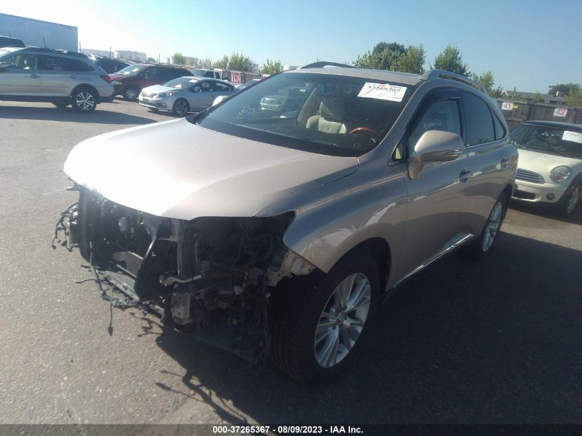 2013 LEXUS RX 450H - JTJBC1BA5D2033737
