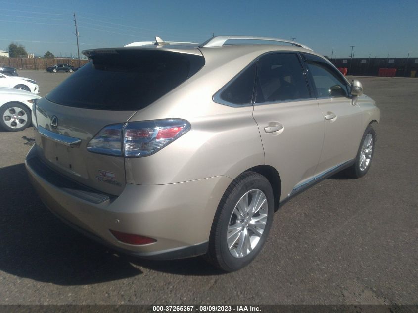 2013 LEXUS RX 450H - JTJBC1BA5D2033737