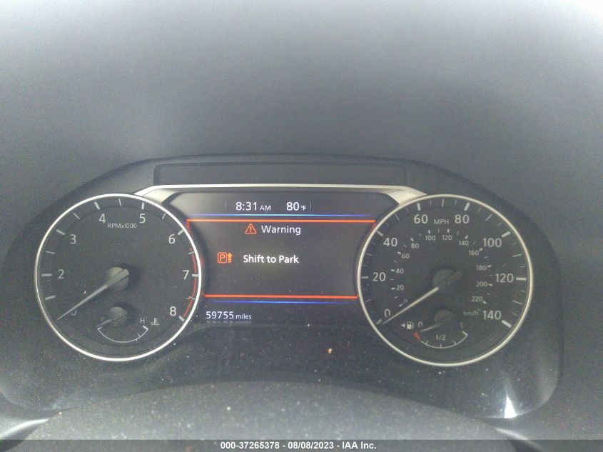 2019 NISSAN ALTIMA 2.5 SV - 1N4BL4DW8KN302525