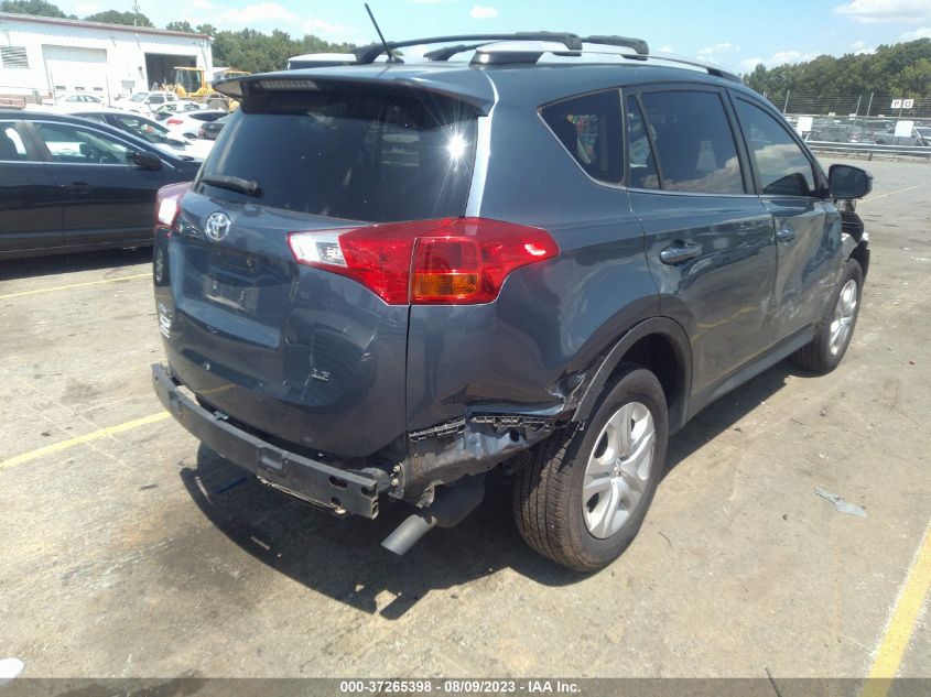 2014 TOYOTA RAV4 LE - JTMZFREV5ED032229