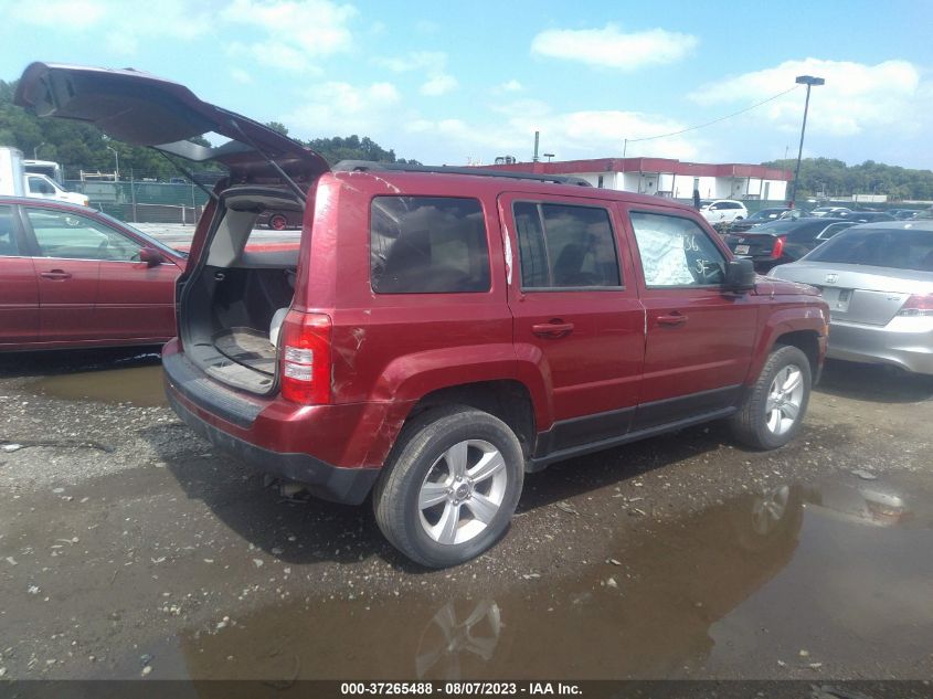 2016 JEEP PATRIOT LATITUDE - 1C4NJRFB4GD719352