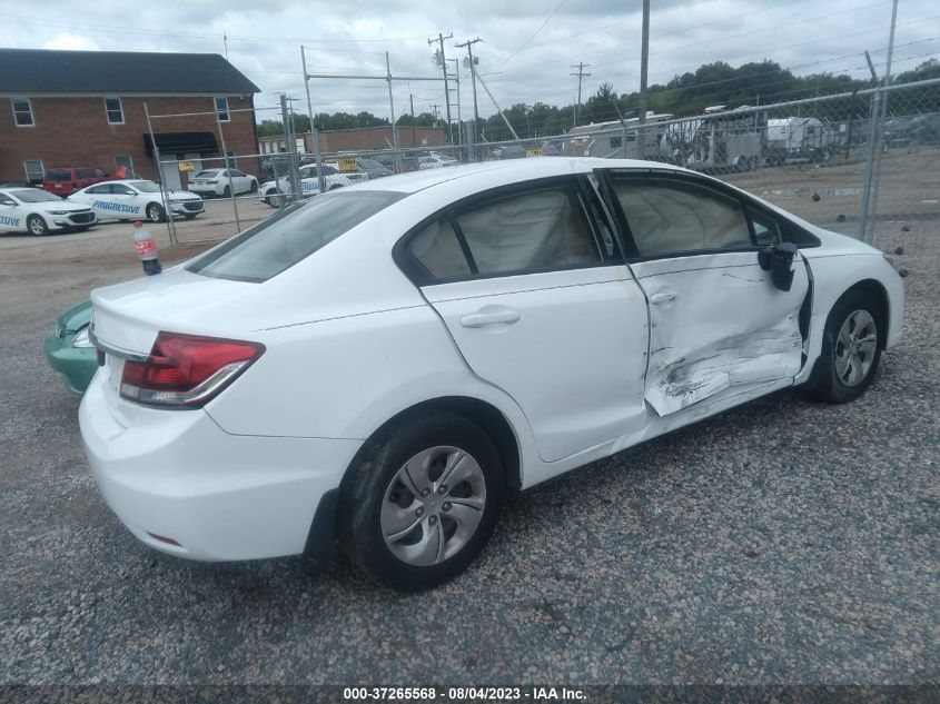 2014 HONDA CIVIC SEDAN LX - 19XFB2F51EE003359