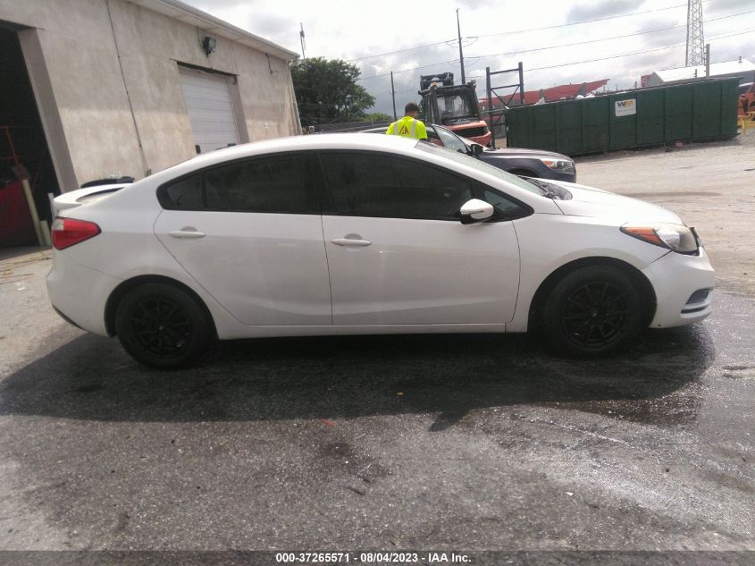 2015 KIA FORTE LX - KNAFX4A65F5375861