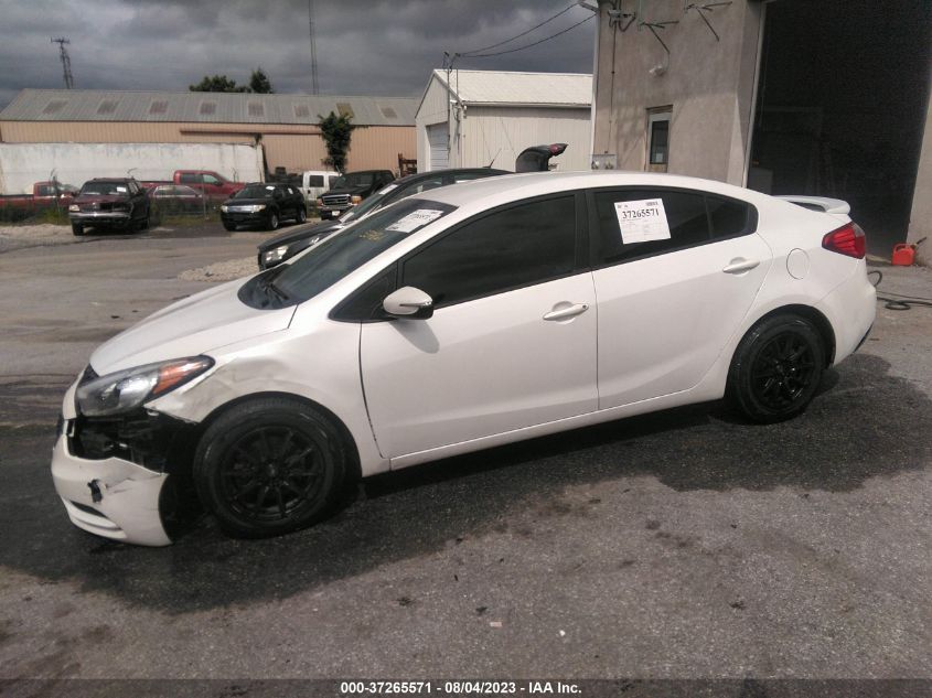 2015 KIA FORTE LX - KNAFX4A65F5375861