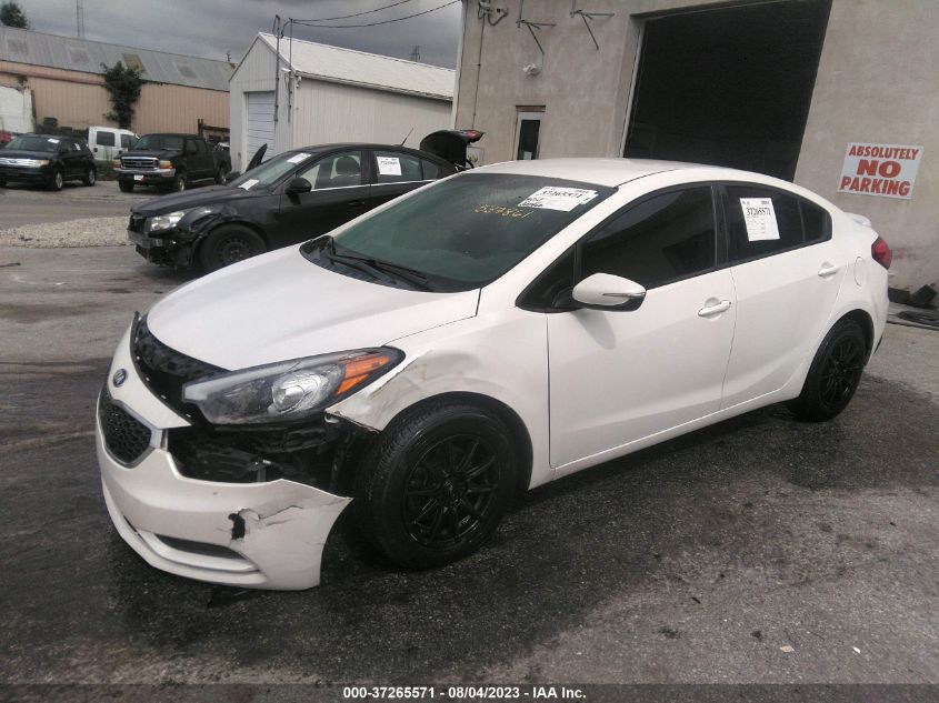 2015 KIA FORTE LX - KNAFX4A65F5375861