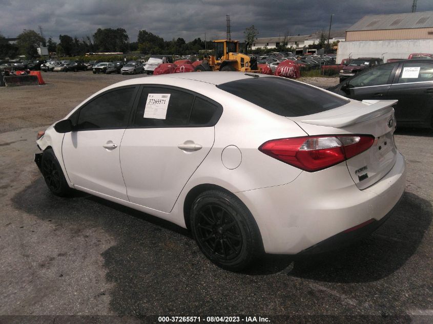 2015 KIA FORTE LX - KNAFX4A65F5375861