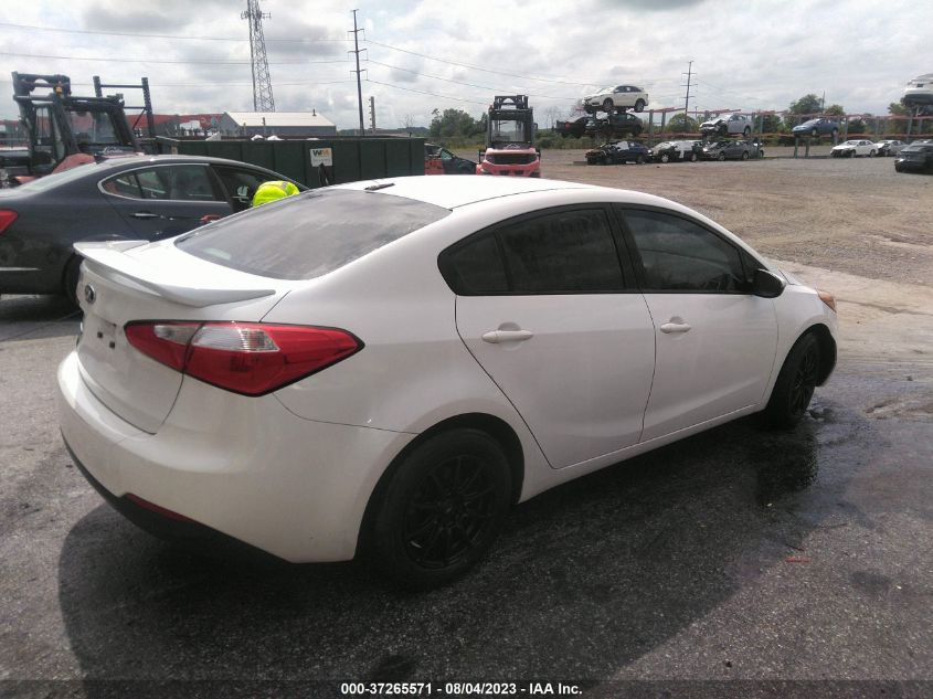 2015 KIA FORTE LX - KNAFX4A65F5375861