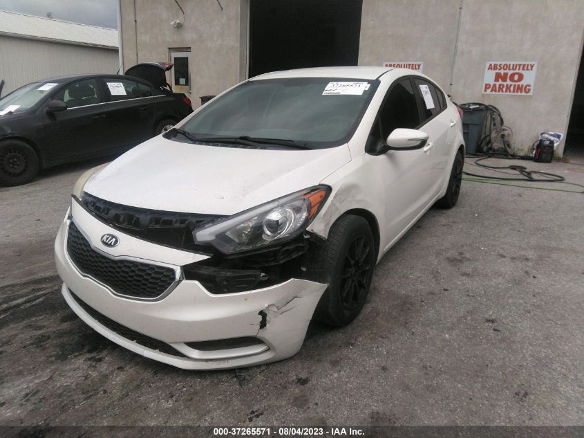 2015 KIA FORTE LX - KNAFX4A65F5375861