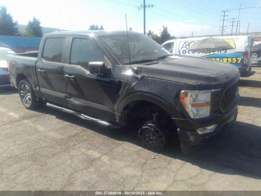 VIN 1FTFW1E58MFC07029 2021 FORD F-150 XL/XLT/LARIAT