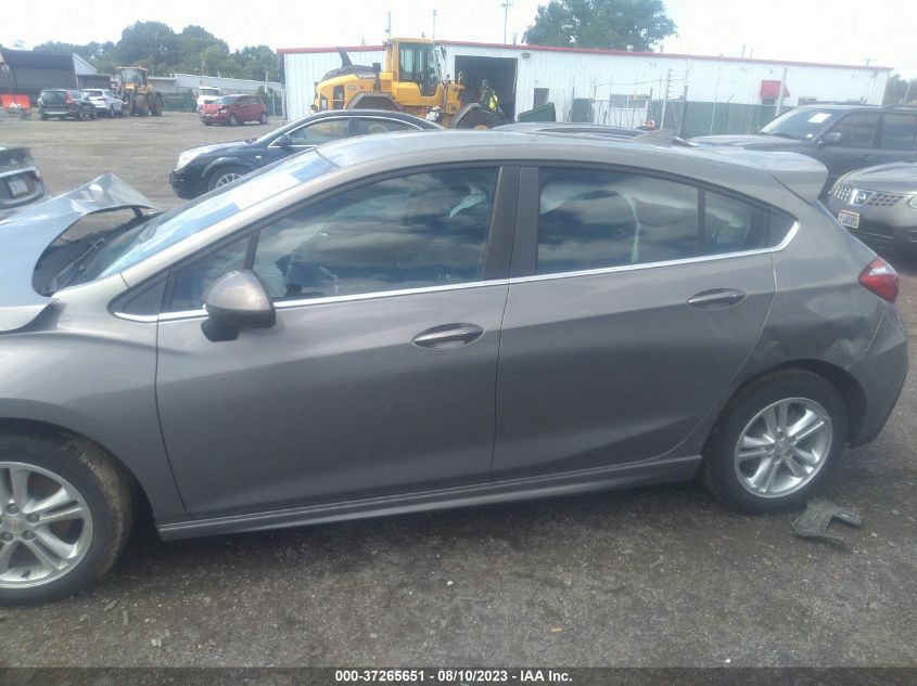 2018 CHEVROLET CRUZE LT - 3G1BE6SM0JS558639