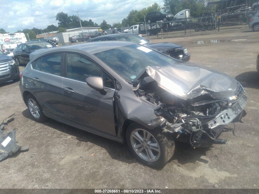 2018 CHEVROLET CRUZE LT - 3G1BE6SM0JS558639