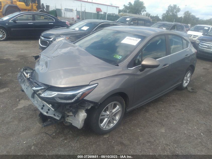 2018 CHEVROLET CRUZE LT - 3G1BE6SM0JS558639