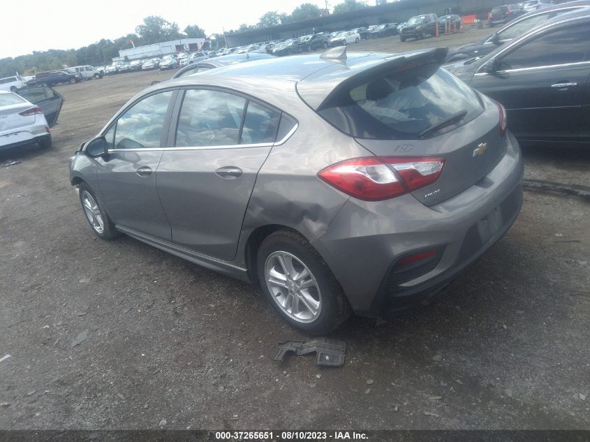 2018 CHEVROLET CRUZE LT - 3G1BE6SM0JS558639
