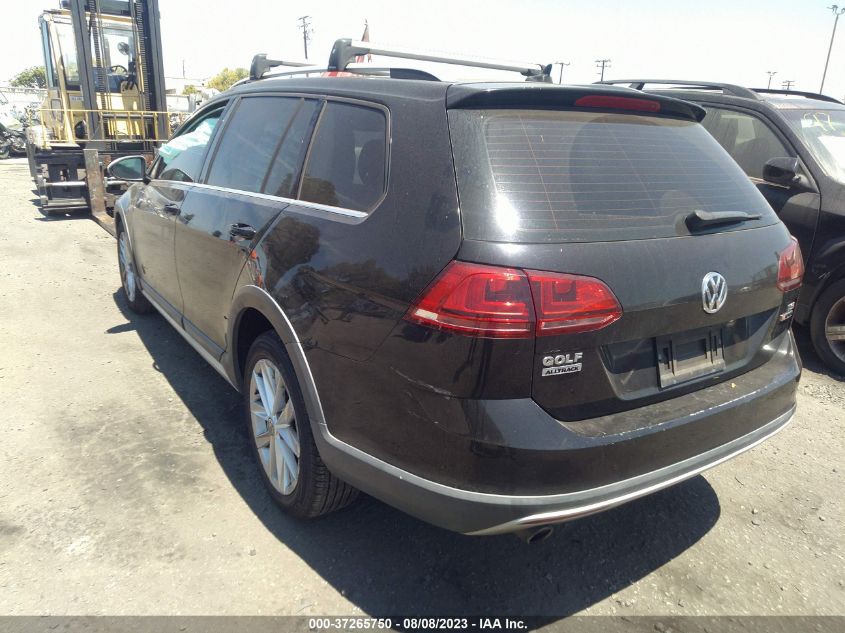 2017 VOLKSWAGEN GOLF ALLTRACK S/SE/SEL 3VWH17AU8HM536226