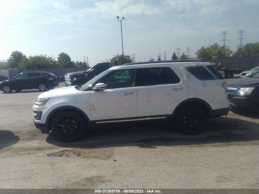 2016 FORD EXPLORER LIMITED - 1FM5K8F89GGC31553