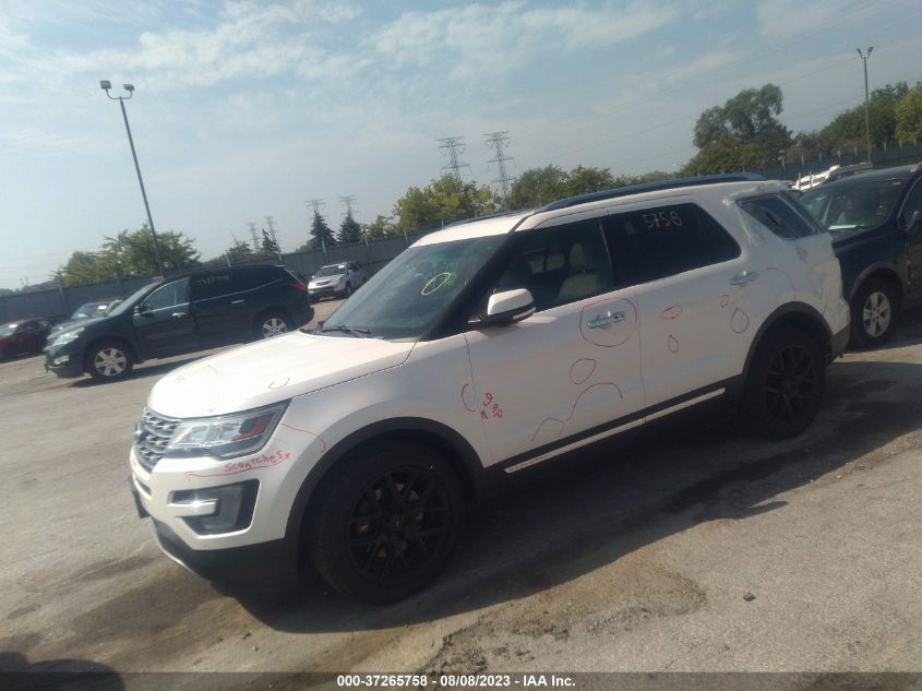 2016 FORD EXPLORER LIMITED - 1FM5K8F89GGC31553
