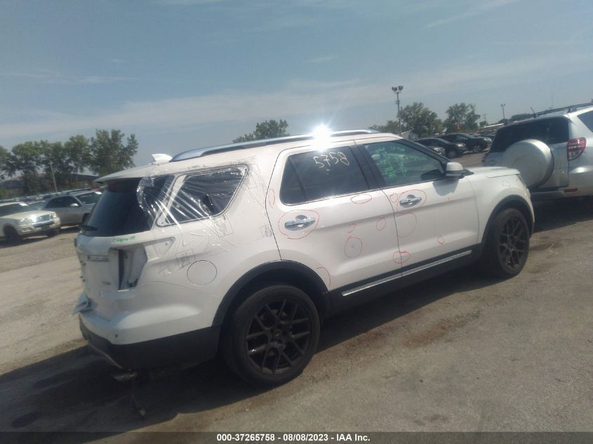 2016 FORD EXPLORER LIMITED - 1FM5K8F89GGC31553