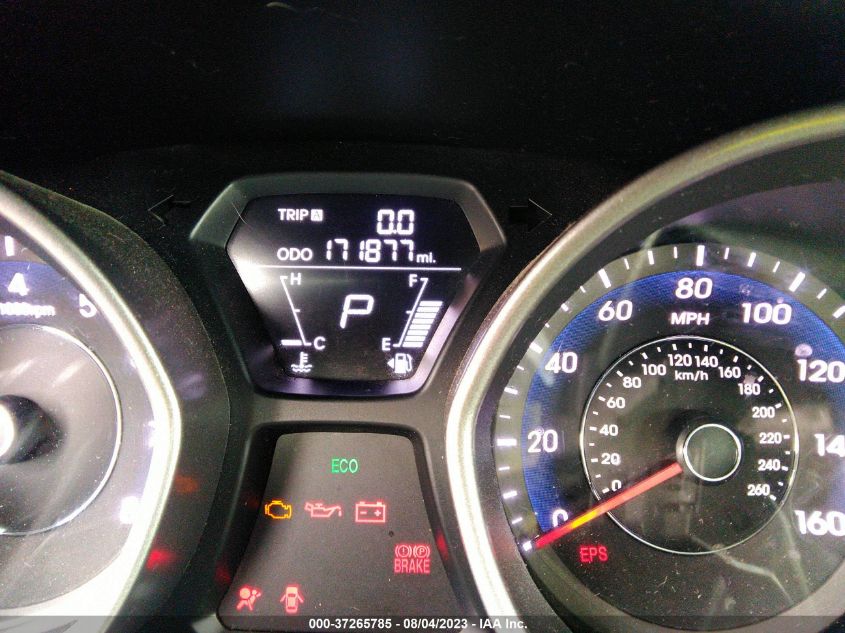 2013 HYUNDAI ELANTRA GLS - 5NPDH4AE9DH225103
