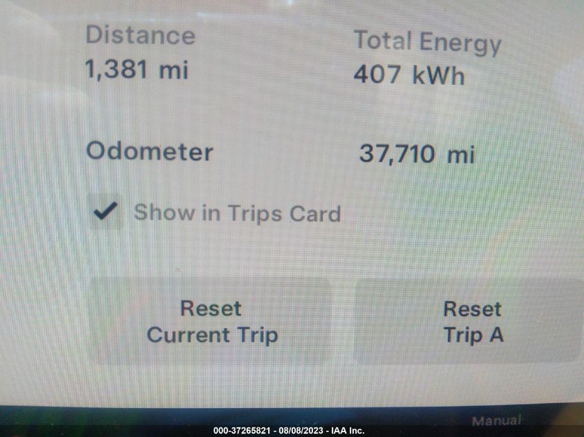 2022 TESLA MODEL Y LONG RANGE - 7SAYGDEE1NF322488