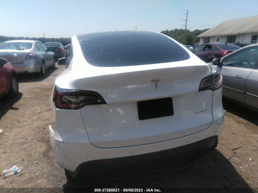 2022 TESLA MODEL Y LONG RANGE - 7SAYGDEE1NF322488