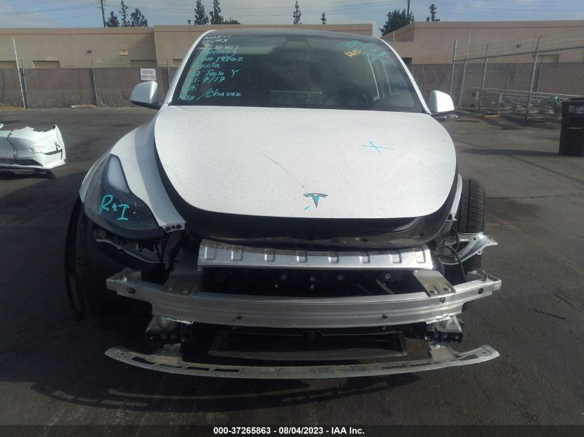 2022 TESLA MODEL Y PERFORMANCE - 7SAYGDEF5NF558151