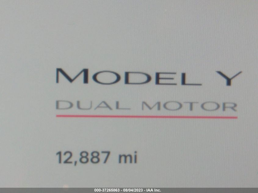 2022 TESLA MODEL Y PERFORMANCE - 7SAYGDEF5NF558151