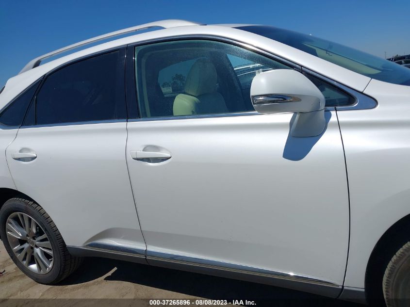 2013 LEXUS RX 350 - 2T2ZK1BA8DC103400