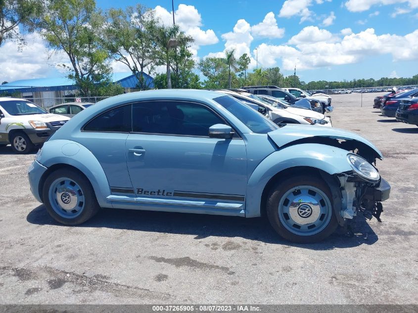 2013 VOLKSWAGEN BEETLE COUPE 2.5L - 3VWJP7AT5DM694167
