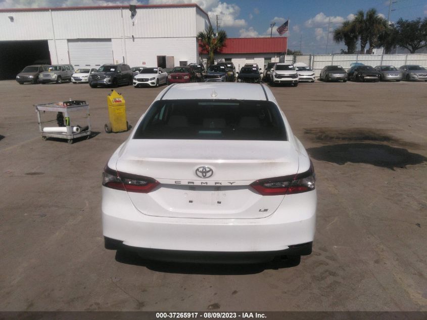 2022 TOYOTA CAMRY LE - 4T1C11AK6NU637289