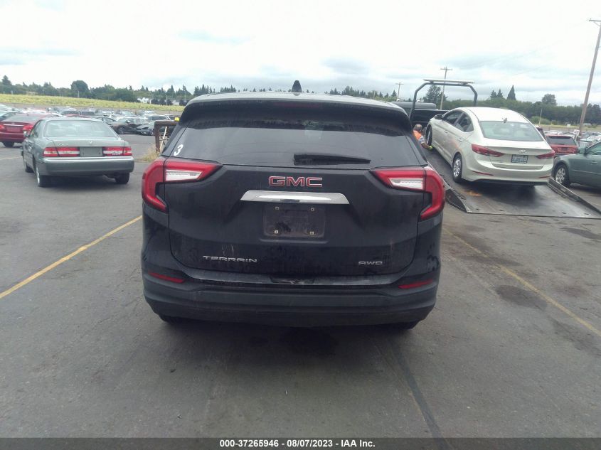 2022 GMC TERRAIN SLE - 3GKALTEV7NL161851