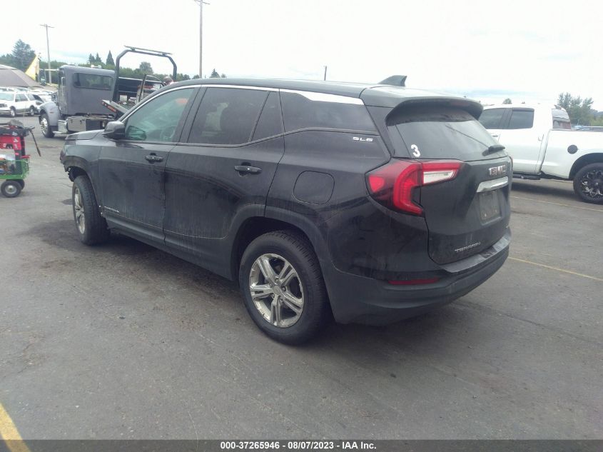 2022 GMC TERRAIN SLE - 3GKALTEV7NL161851