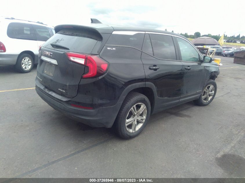 2022 GMC TERRAIN SLE - 3GKALTEV7NL161851