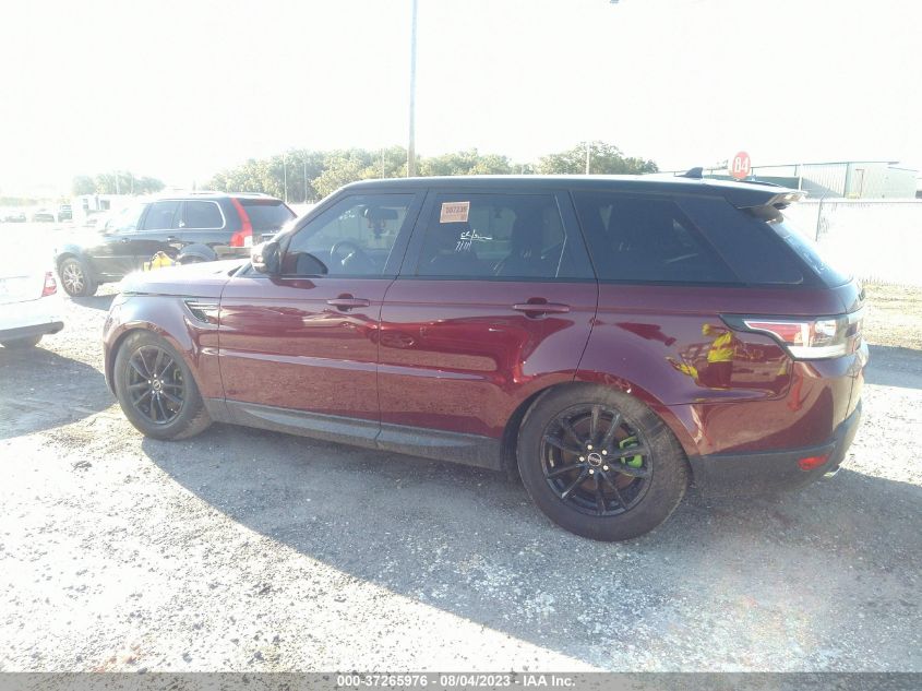 2016 LAND ROVER RANGE ROVER SPORT V6 SE - SALWG2PF2GA118348