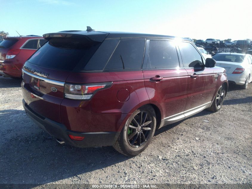 2016 LAND ROVER RANGE ROVER SPORT V6 SE - SALWG2PF2GA118348