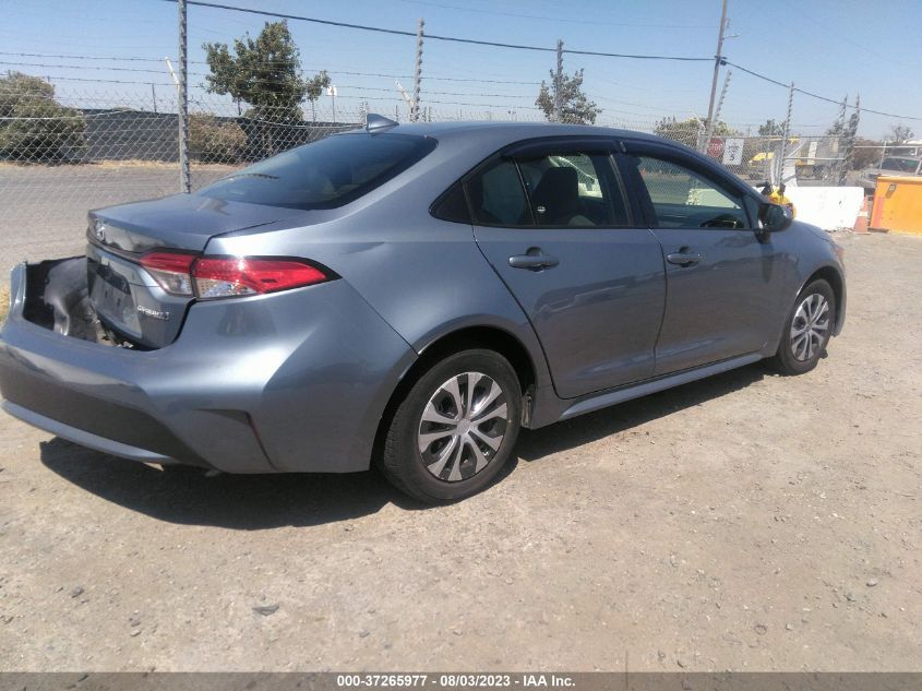 2022 TOYOTA COROLLA HYBRID LE - JTDEAMDE9NJ059758