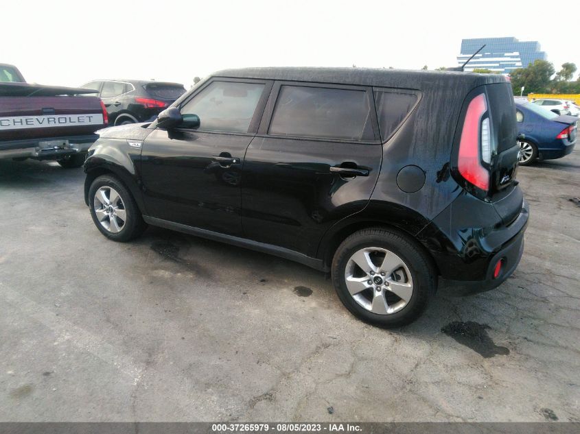 2019 KIA SOUL BASE - KNDJN2A26K7009944