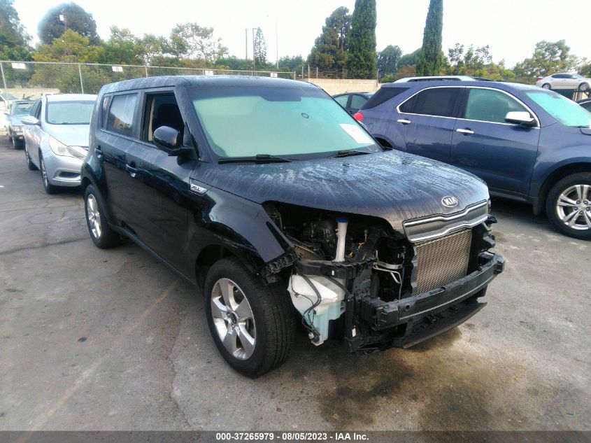 2019 KIA SOUL BASE - KNDJN2A26K7009944