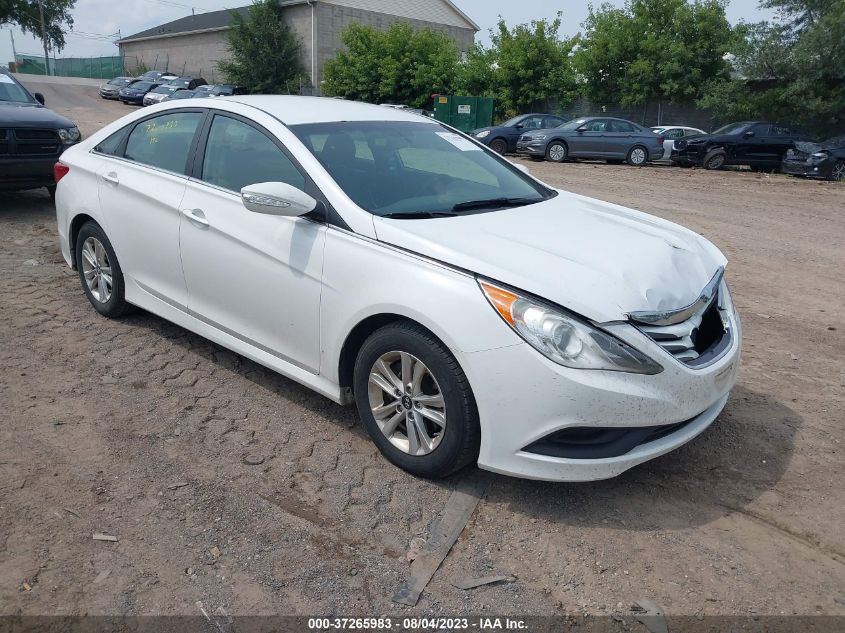 2014 HYUNDAI SONATA GLS - 5NPEB4AC4EH819913