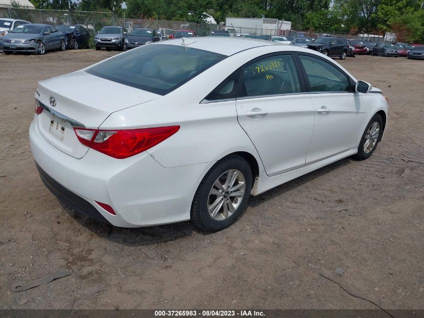 2014 HYUNDAI SONATA GLS - 5NPEB4AC4EH819913