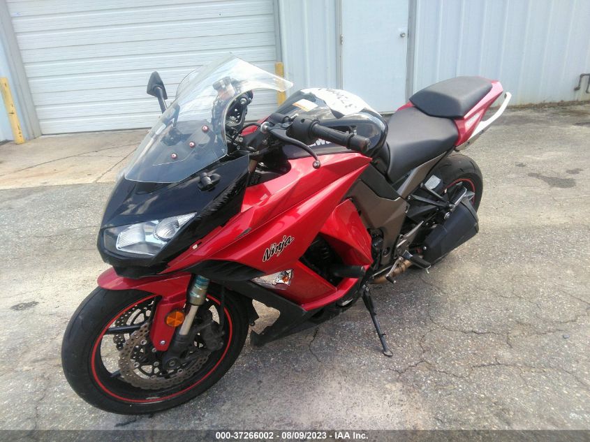 2011 KAWASAKI ZX1000 G JKAZXCG19BA000394