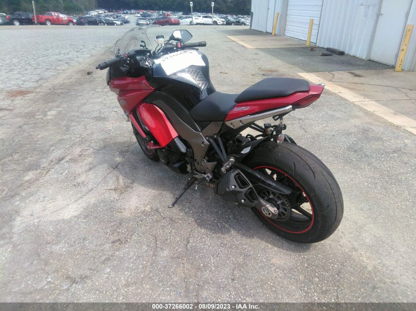 2011 KAWASAKI ZX1000 G JKAZXCG19BA000394