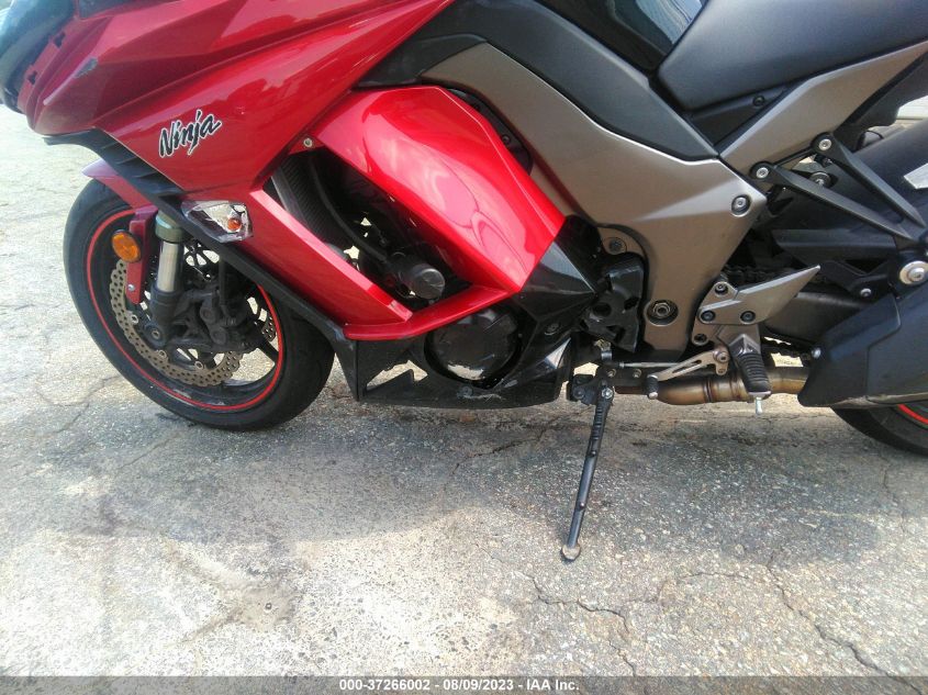 2011 KAWASAKI ZX1000 G JKAZXCG19BA000394