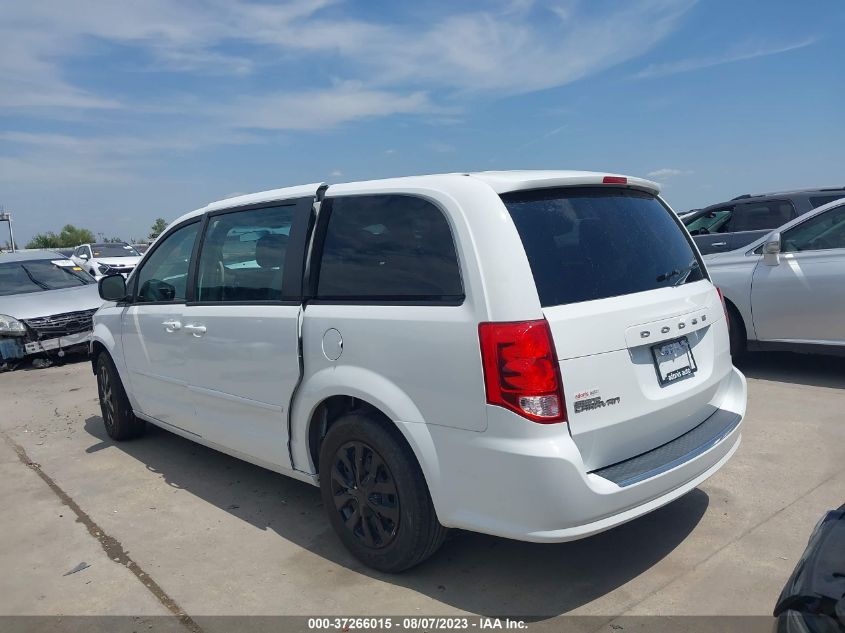 2015 DODGE GRAND CARAVAN SE - 2C4RDGBG4FR606138